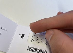 NAD Test Blutabnahme per Fingerstich zu Hause durchführen