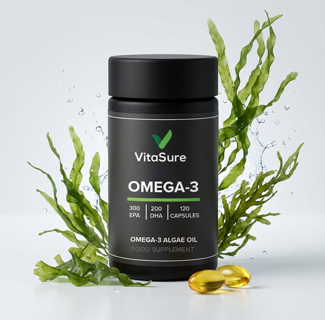 omega3 algenöl 120 kapseln