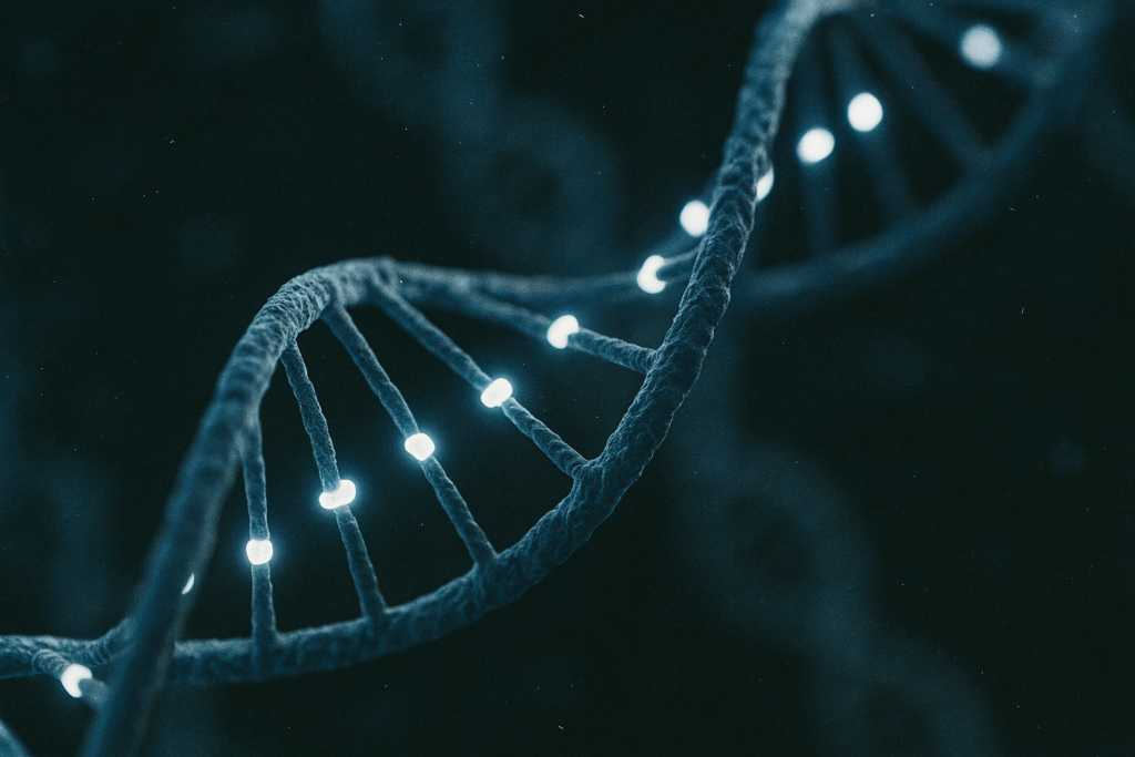 DNA-Methylierung und biologische Alterung: Methylgruppen lagern sich an den DNA-Strang an