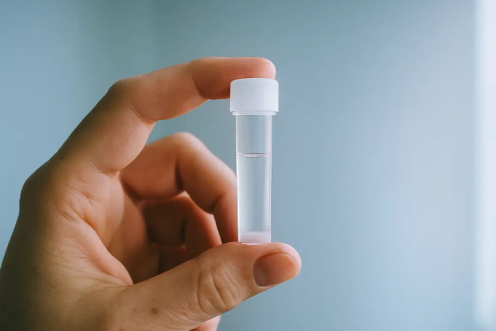 Speichelröhrchen für den Test des biologischen Alters mittels DNA-Methylierungsanalyse